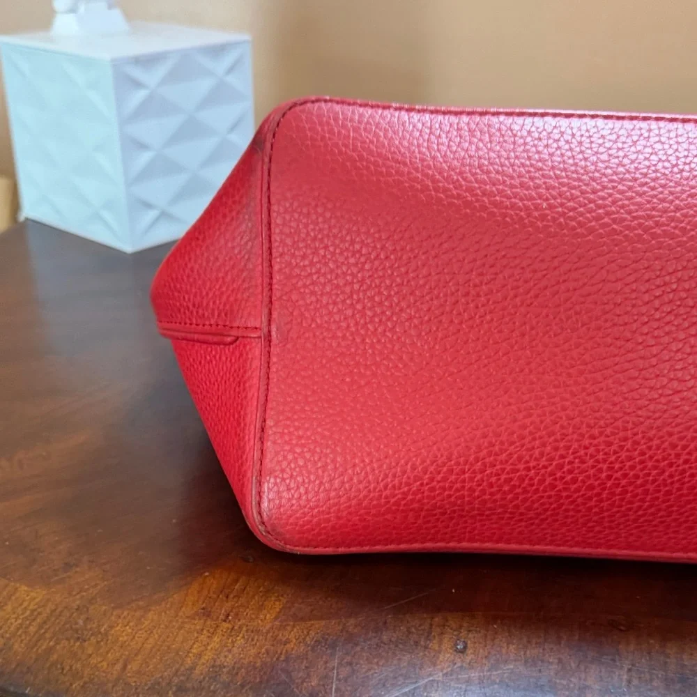 Tory‎ Burch Vibrant Red Tote